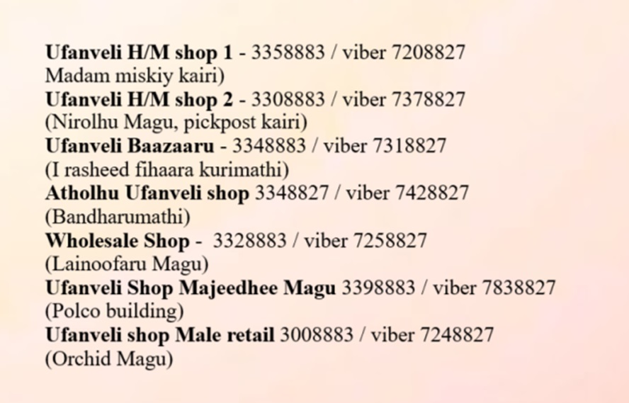 Ufanveli numbers